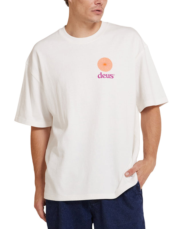 Strata Tee - Vintage White