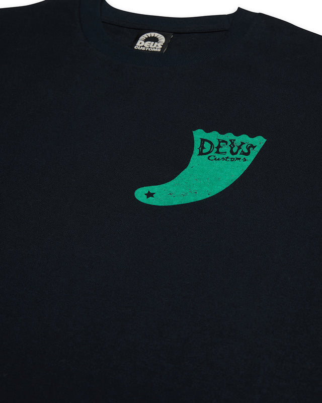 Single Fin Tee - Black