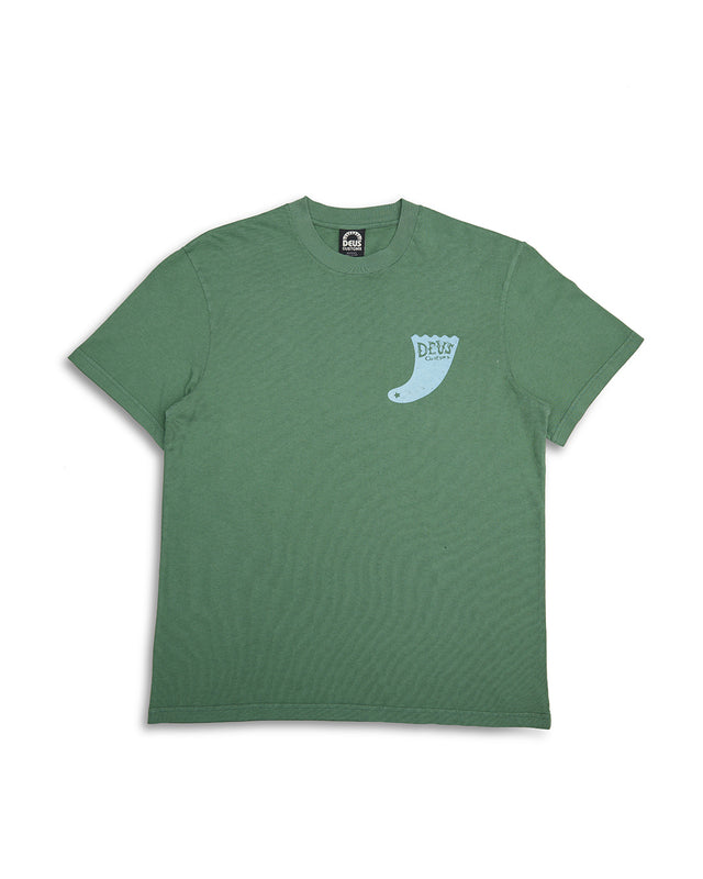 Single Fin Tee - Hillside Green