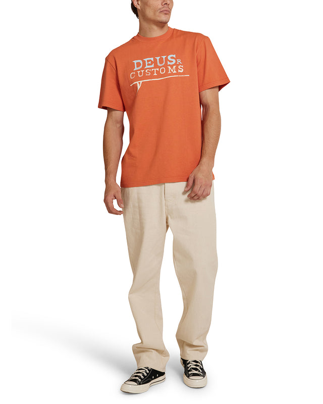 Big Wave Tee - Red Clay