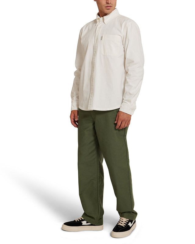 Phoenix Bd Chambray Shirt - Dirty White