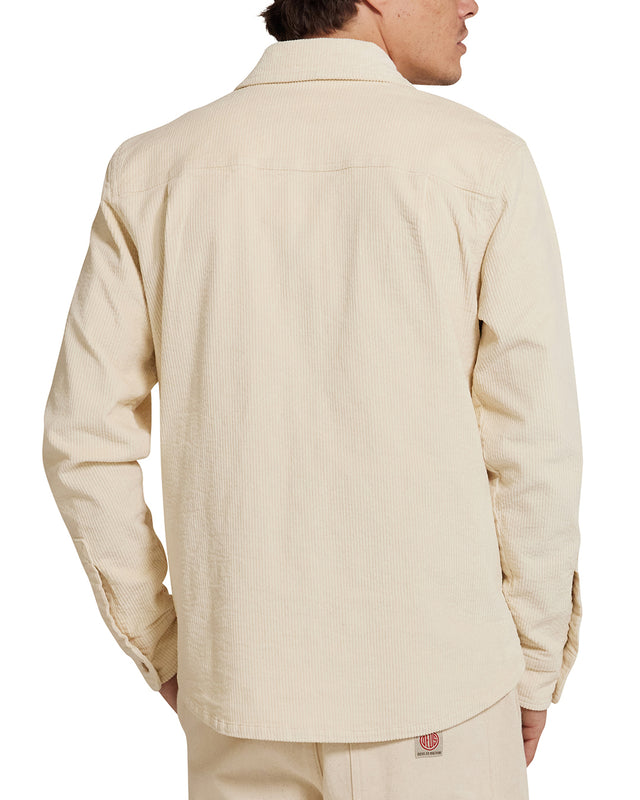 Vacay Cord Shirt - Dirty White