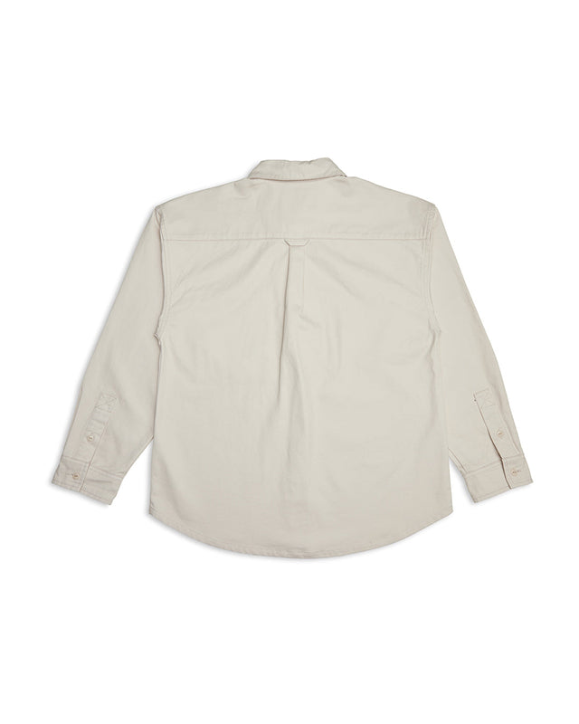 Frizell Twill Shirt - Dirty White