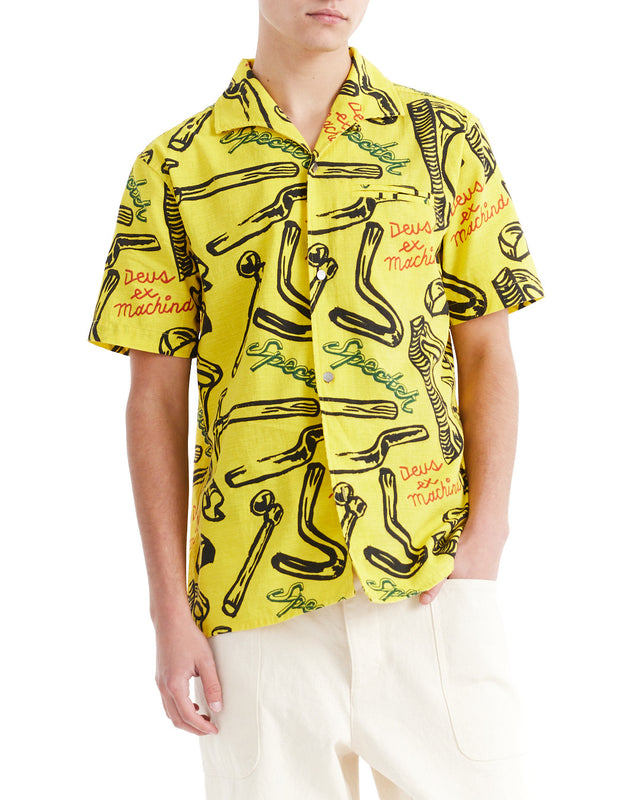 Specter Tools Short Sleeve Shirt - Canary Yellow