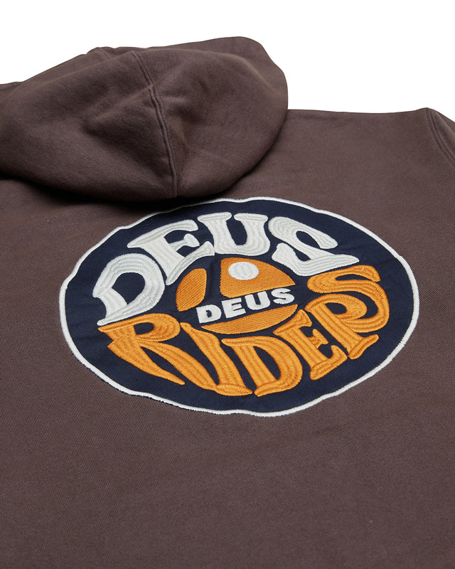 Riders Friend Hoodie - Choc Brown