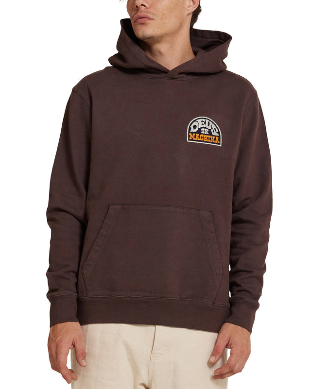 Riders Friend Hoodie - Choc Brown