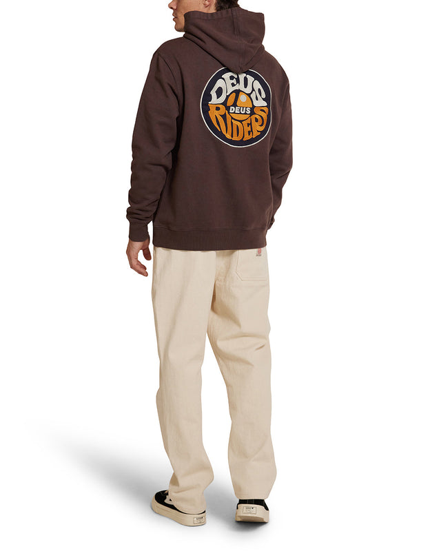 Riders Friend Hoodie - Choc Brown