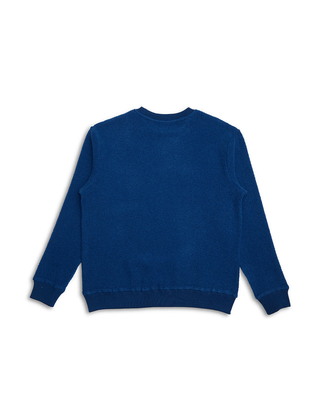 Reo Textured Fleece - Blue
