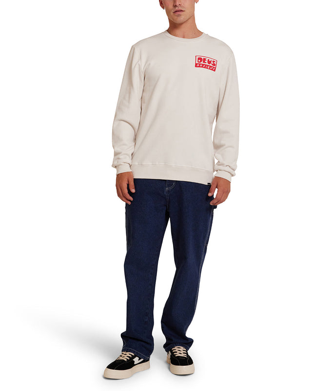 Nice To See You Crew - Vintage White