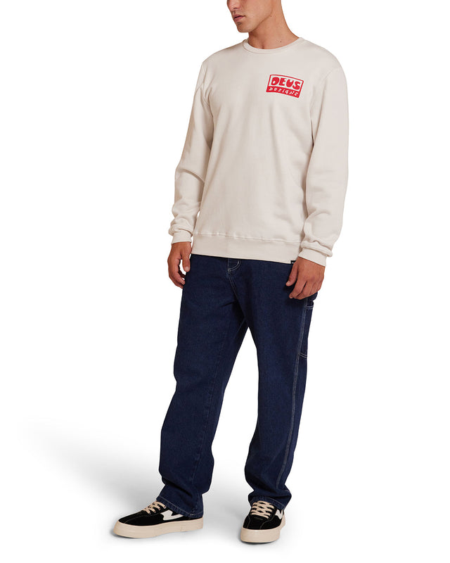 Nice To See You Crew - Vintage White