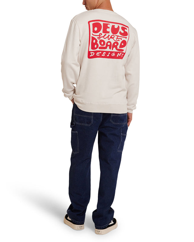 Nice To See You Crew - Vintage White