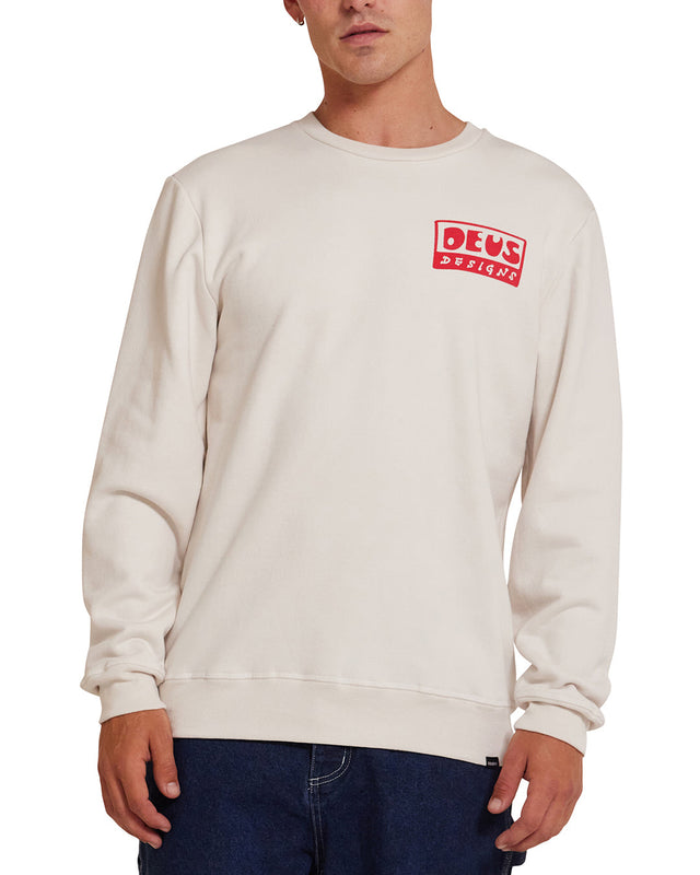 Nice To See You Crew - Vintage White