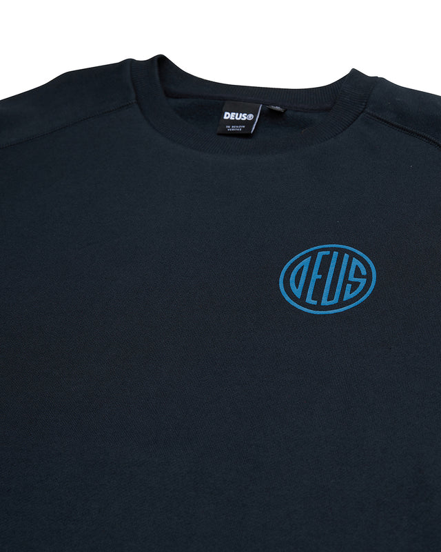 Pill Logo Crew - Black