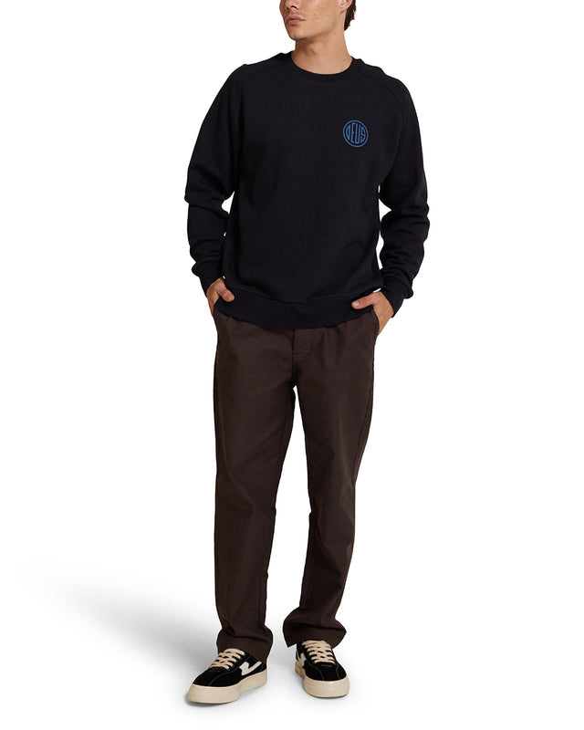 Pill Logo Crew - Black