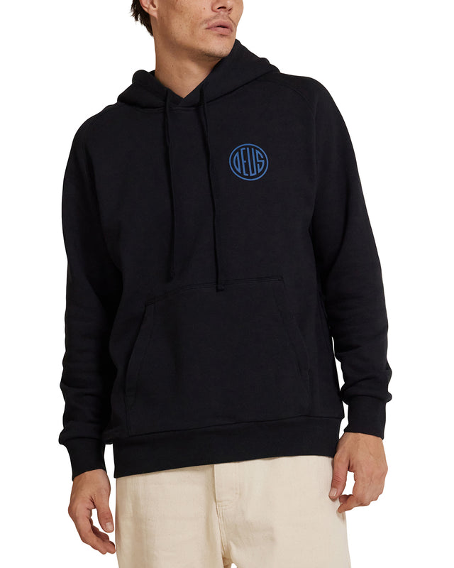 Pill Logo Hoodie - Black