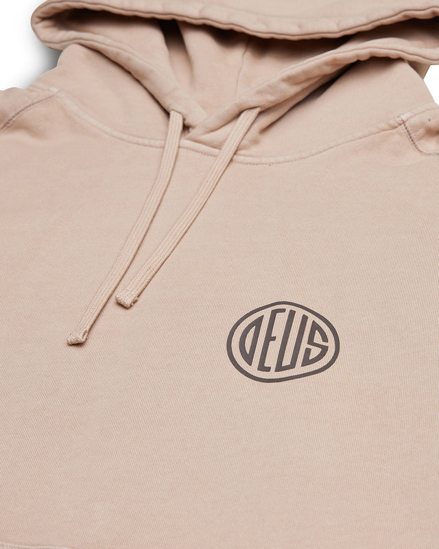 Pill Logo Hoodie - Khaki