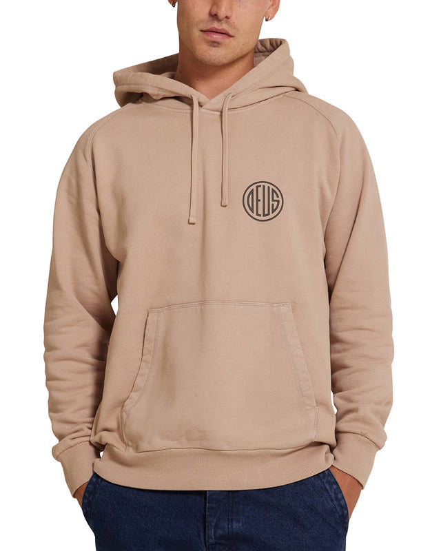 Pill Logo Hoodie - Khaki