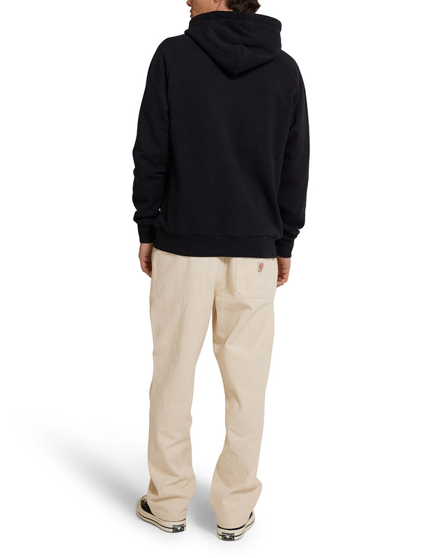 Single Fin Hoodie - Black
