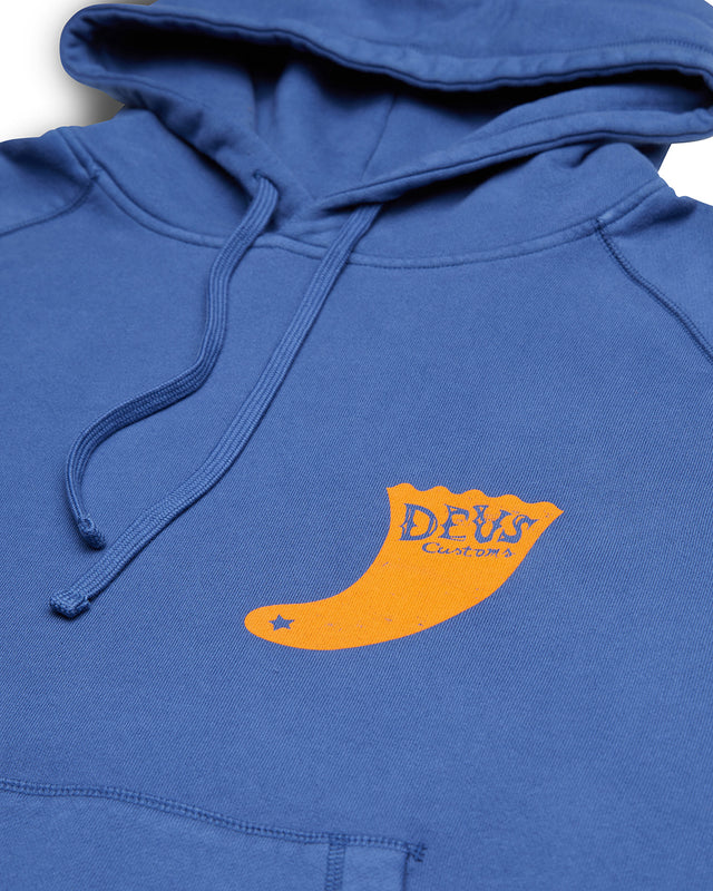 Single Fin Hoodie - Mechanic Blue