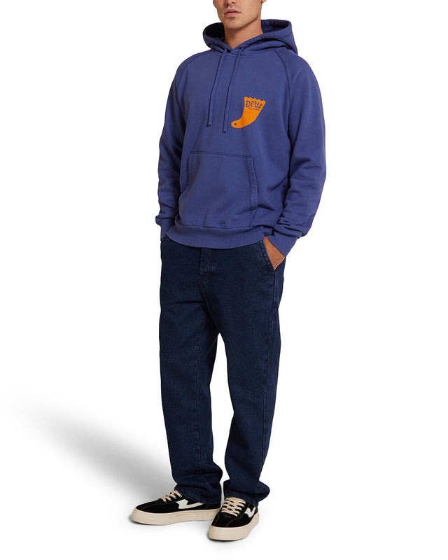 Single Fin Hoodie - Mechanic Blue