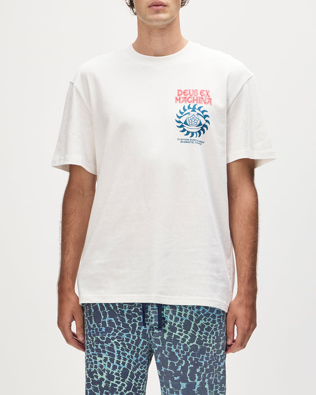 Crank Tee - Vintage White