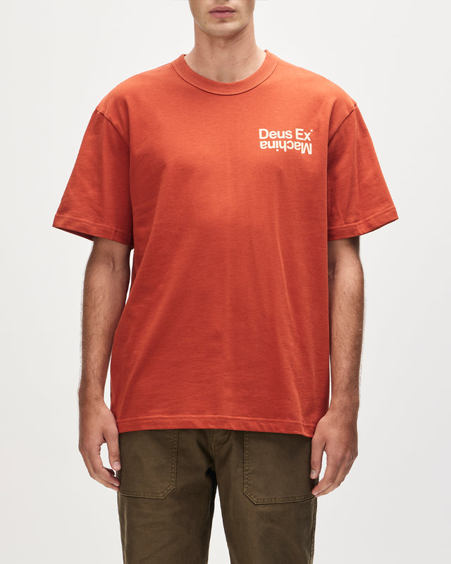 Axis Tee - Terracotta