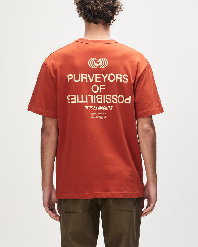 Axis Tee - Terracotta