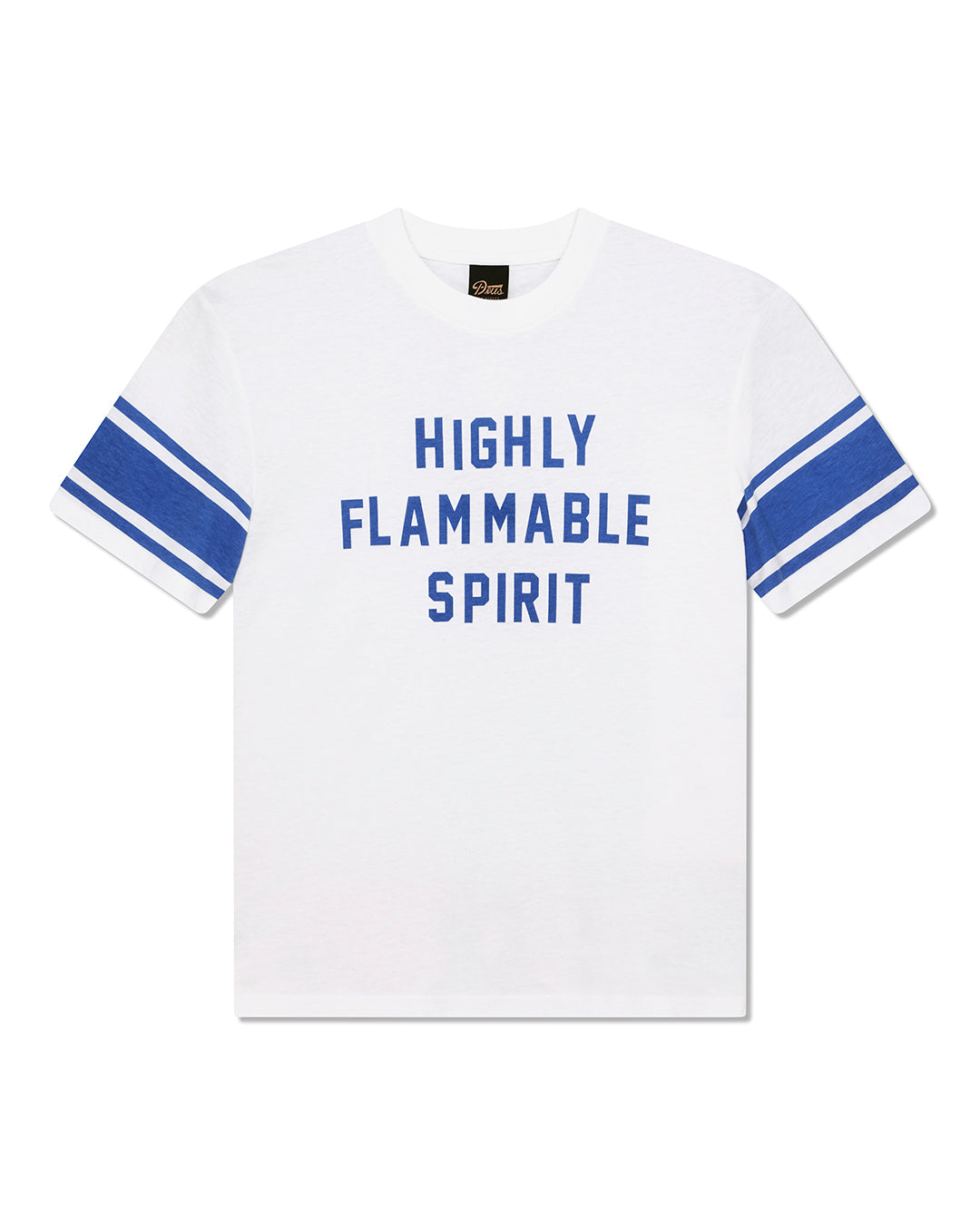 flammable-tee-dirty-white|Flatlay