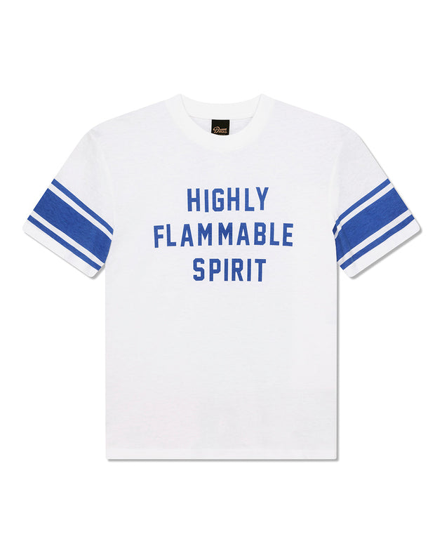 flammable-tee-dirty-white|Flatlay