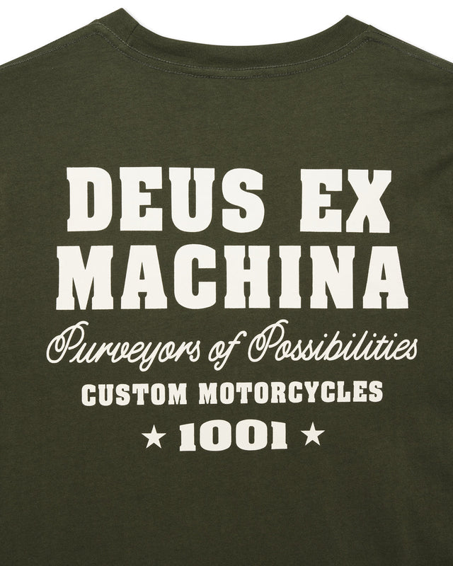 Gumshoe Tee - Cypress Green