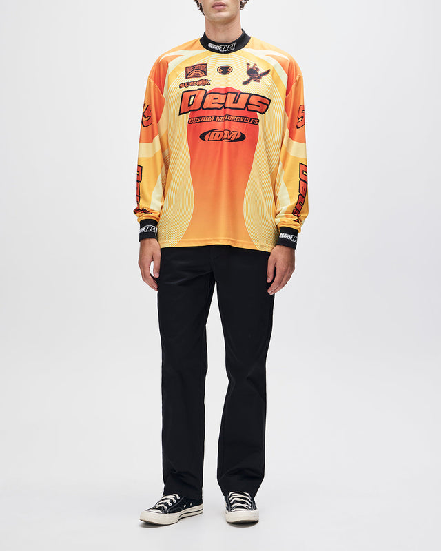 Pledge Moto Jersey - Sunrise Orange