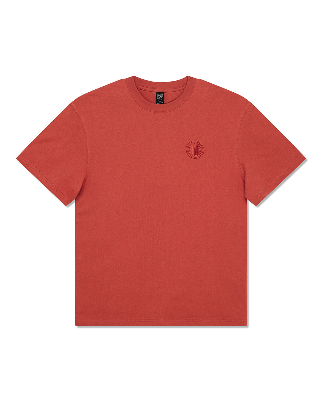Deus Pill Logo Tee Terracotta