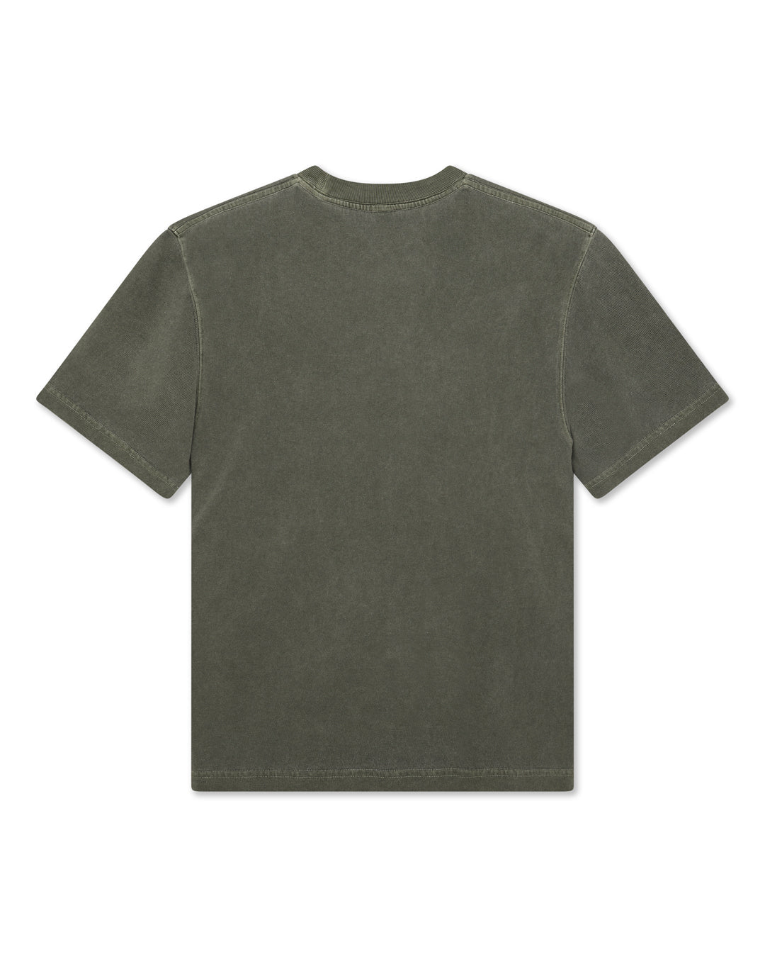 shield-garment-dyed-tee-cypress-green|Model