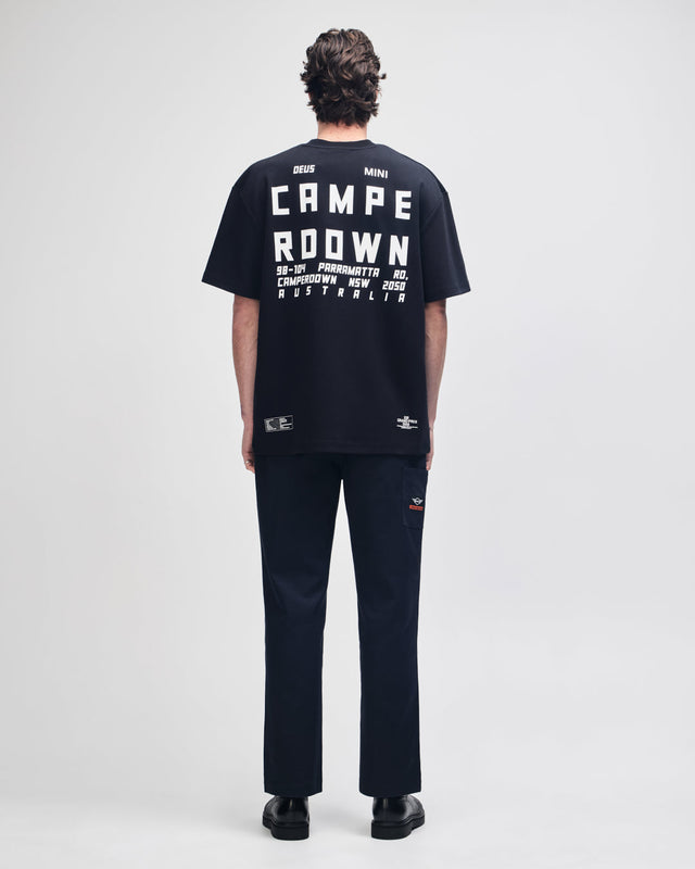 Camperdown Address Tee x Mini - Black