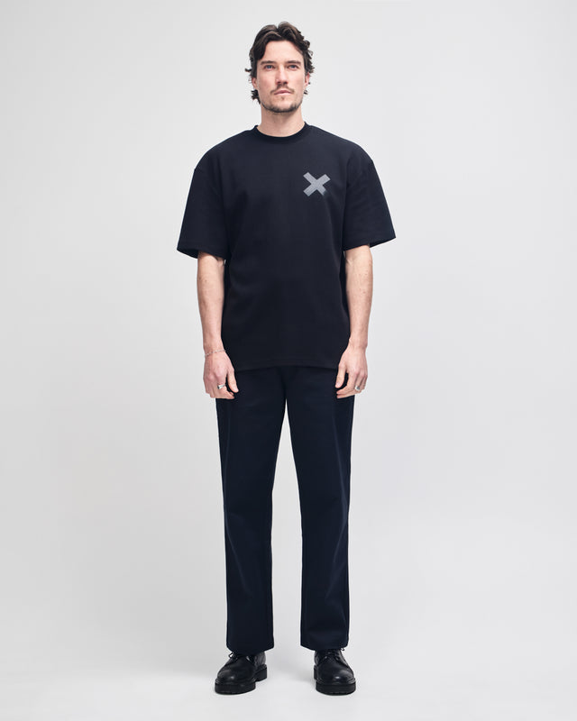 Camperdown Address Tee x Mini - Black
