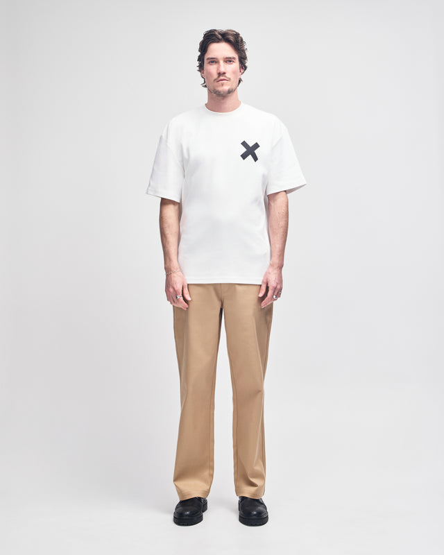 Camperdown Address Tee x Mini - Vintage White