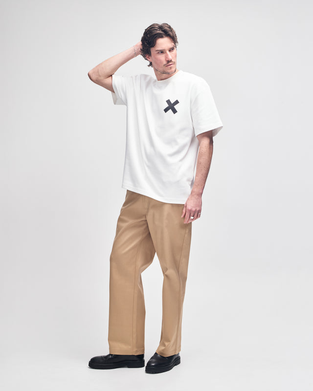 Camperdown Address Tee x Mini - Vintage White