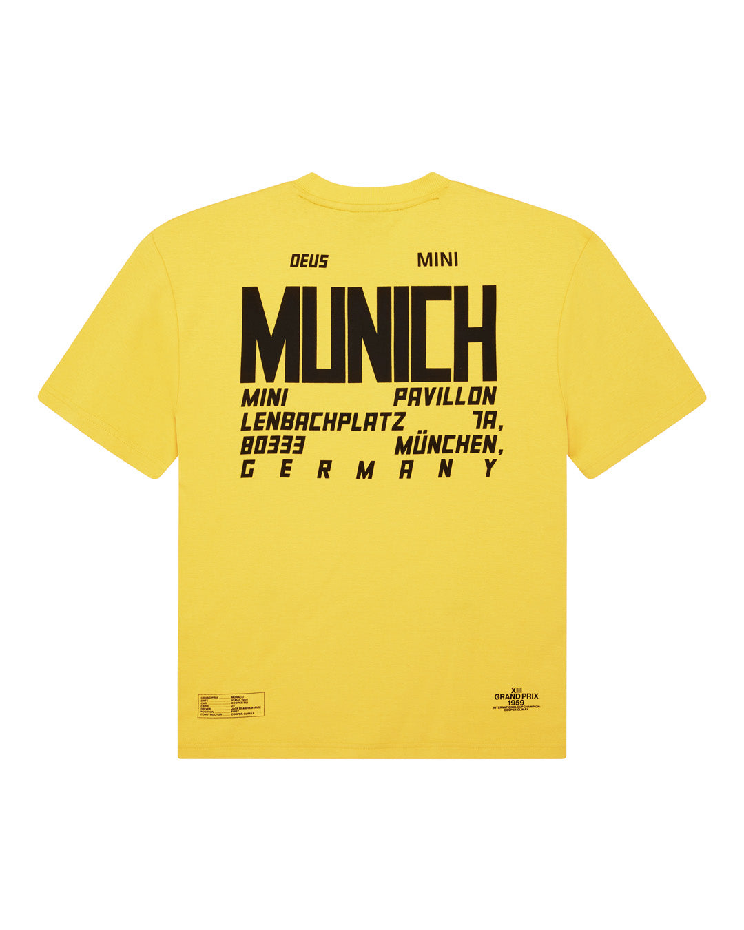 munich-address-tee-spectra-yellow|Flatlay