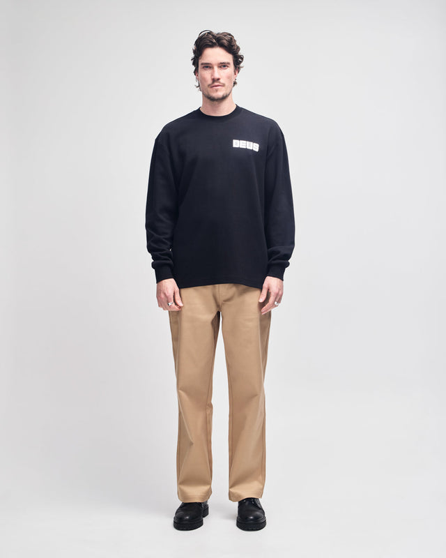 Be First Long Sleeve Tee - Black