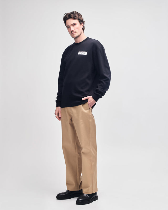 Be First Long Sleeve Tee - Black
