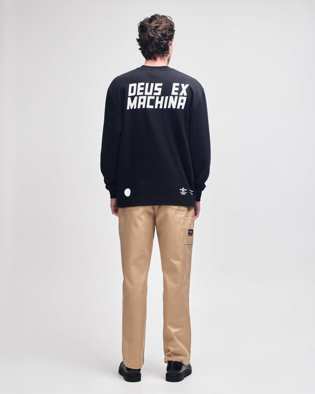 Be First Long Sleeve Tee - Black