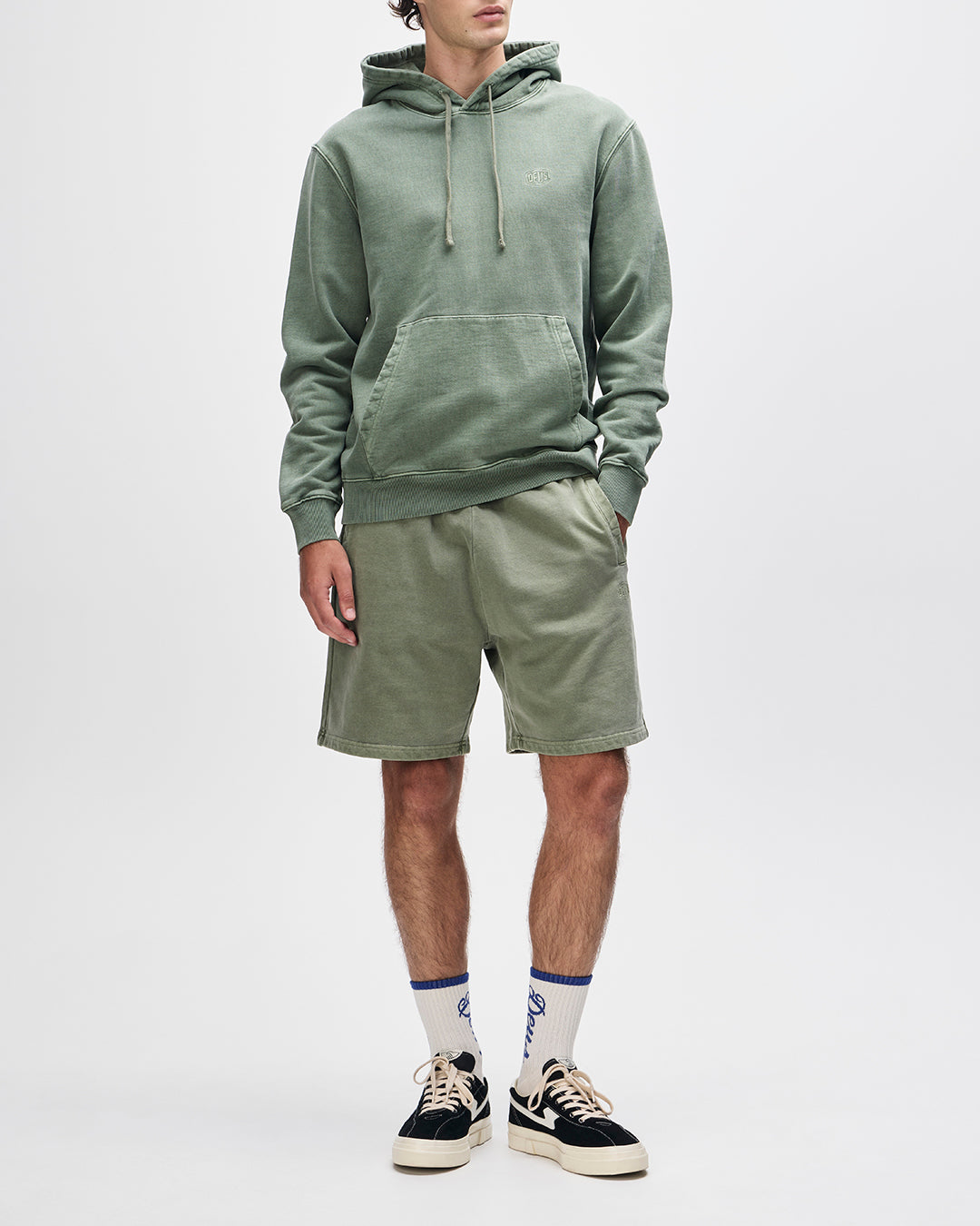 Shield Garment Dyed Track Short