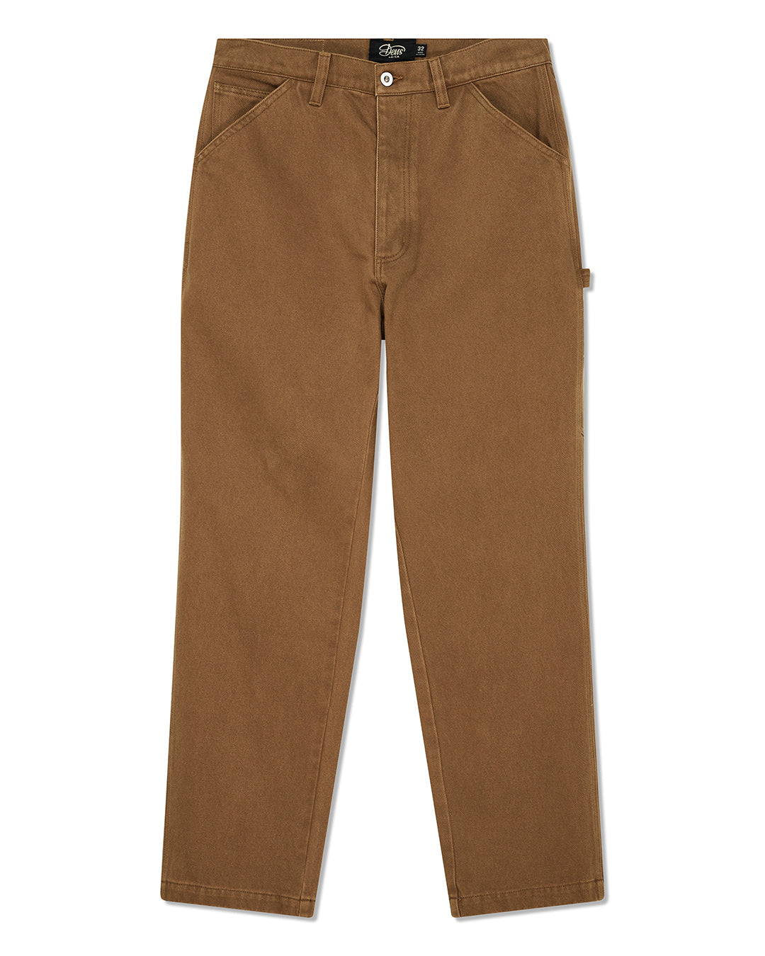 big-fella-overdye-pant-bronze-brown|Flatlay