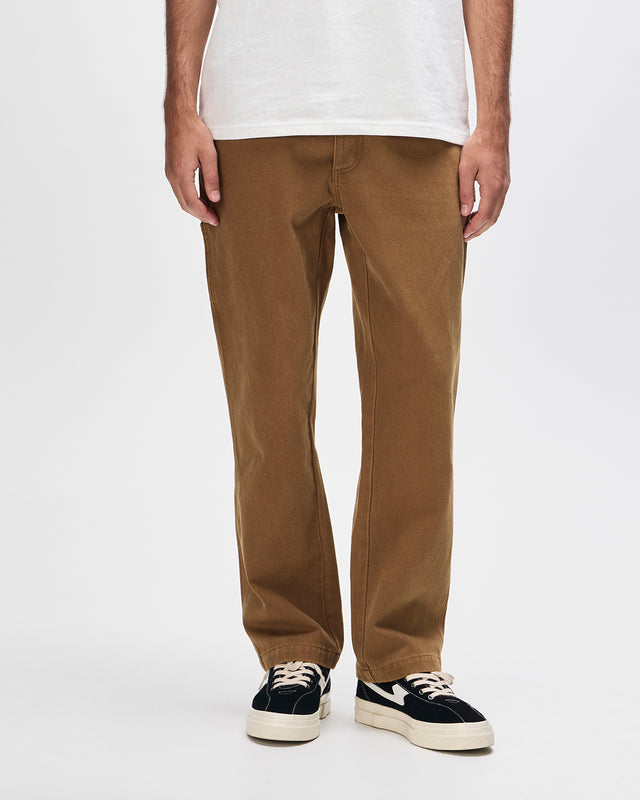 Big Fella Overdye Pant - Bronze Brown