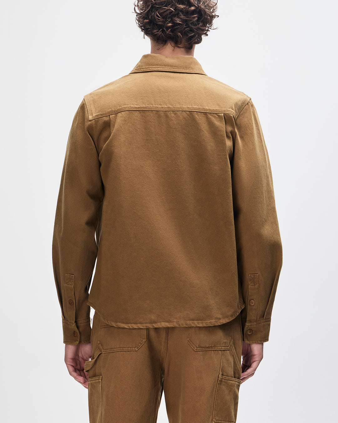 vacay-overdye-shirt-bronze-brown|Model