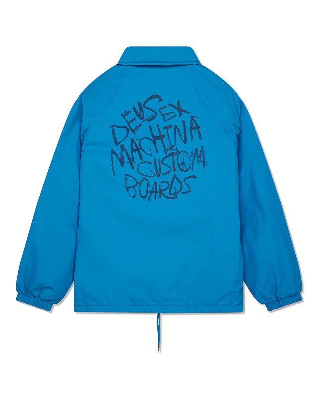Scrawler Coach Jacket - Wave Ride Blue