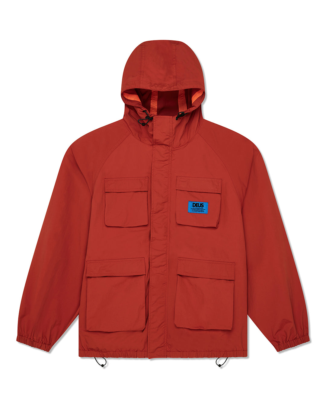 dawny-waterproof-anorak-terracotta|Flatlay