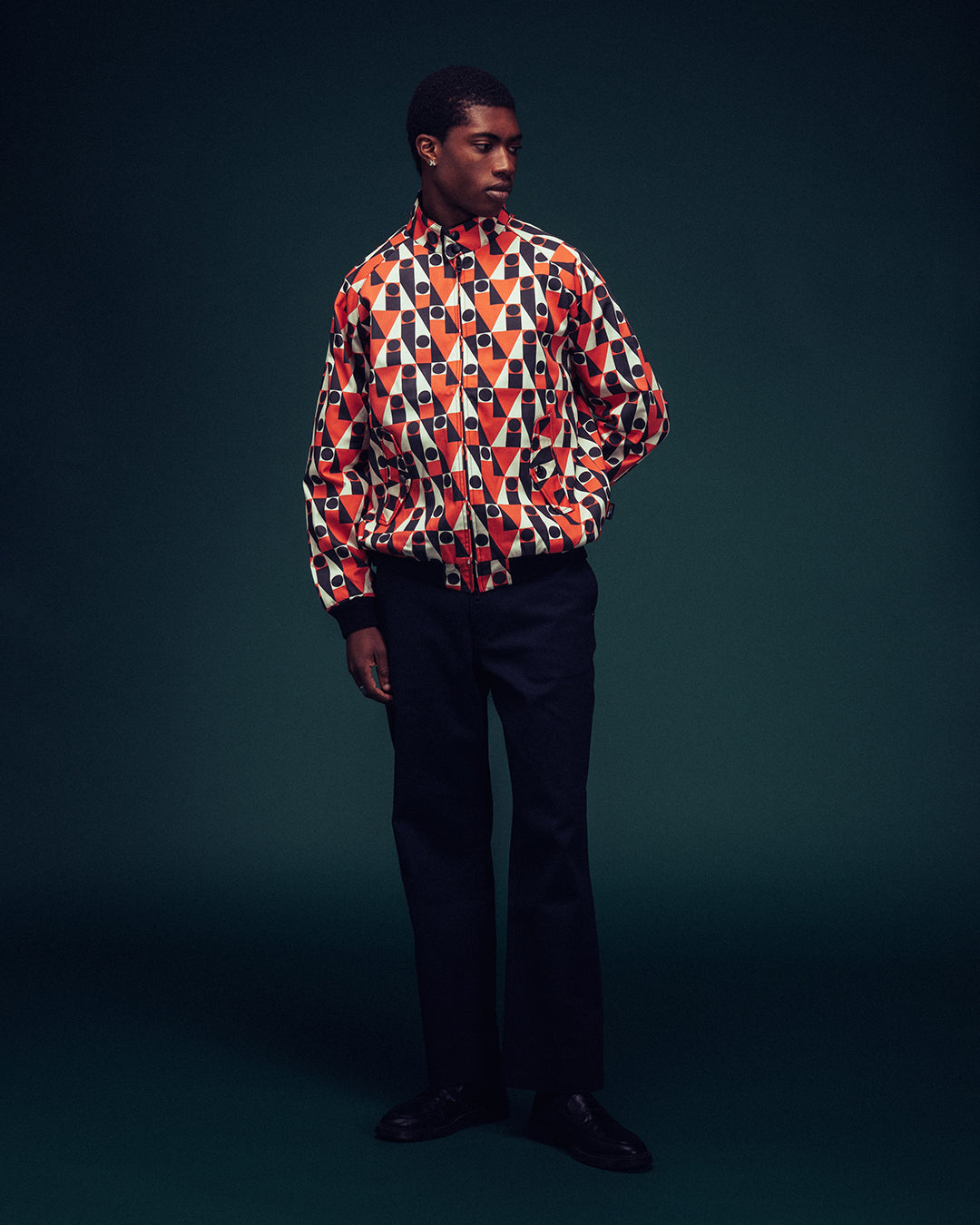 mini-harrington-jacket-multi|Model