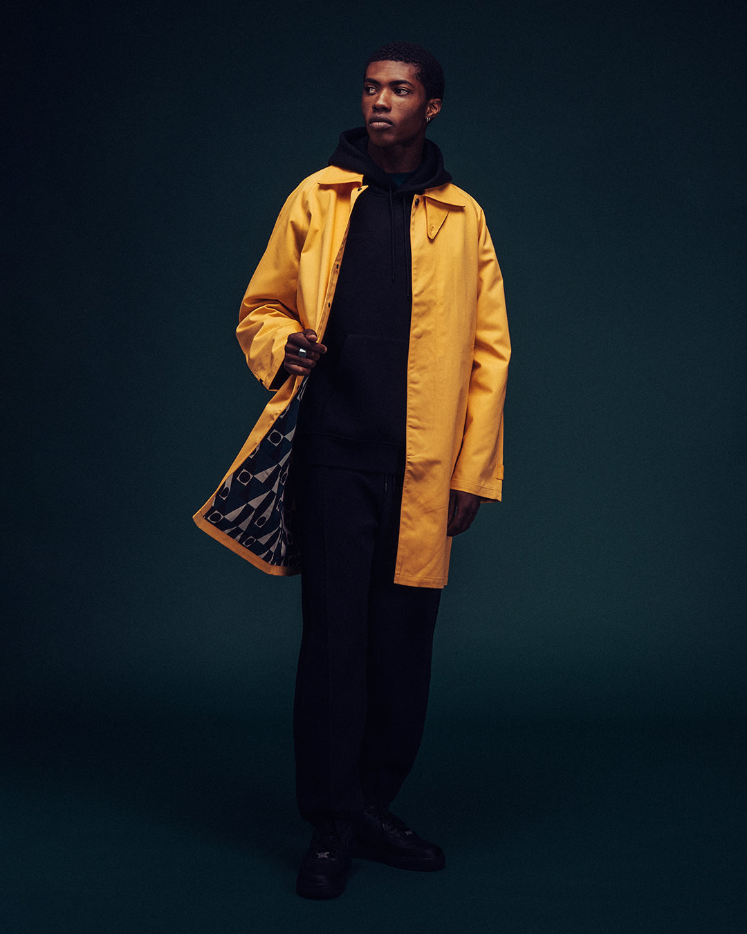 Jackets | Deus Ex Machina | Mini Long Mac - Spectra Yellow – (UK