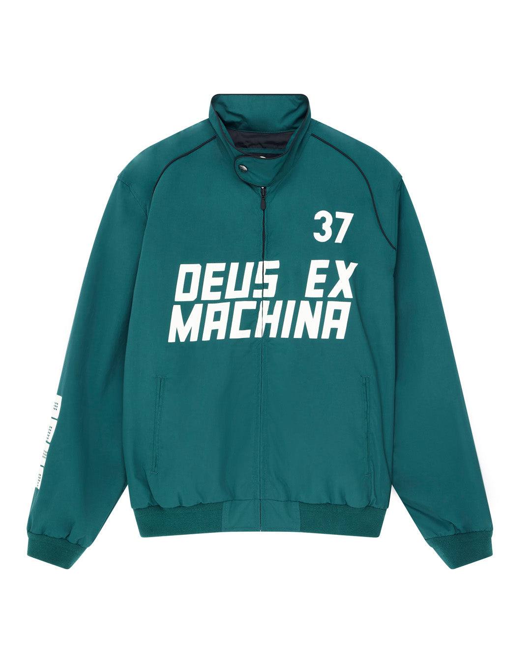 mini-finals-jacket-race-green|Flatlay